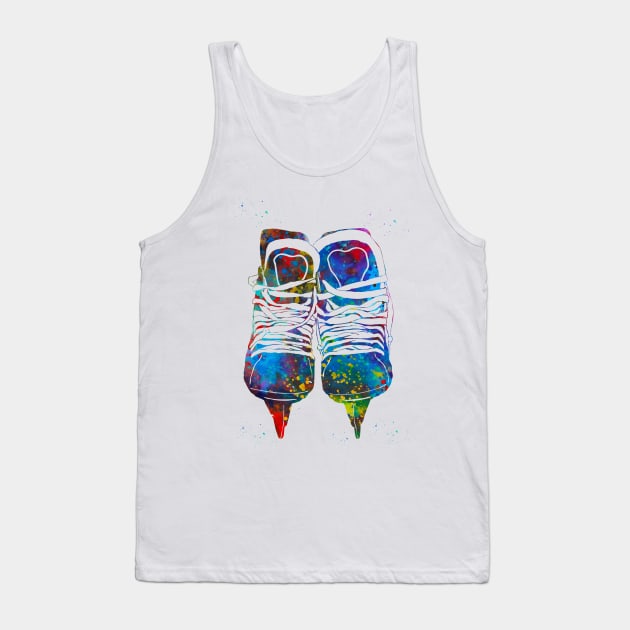 Hokey Skates Tank Top by erzebeth